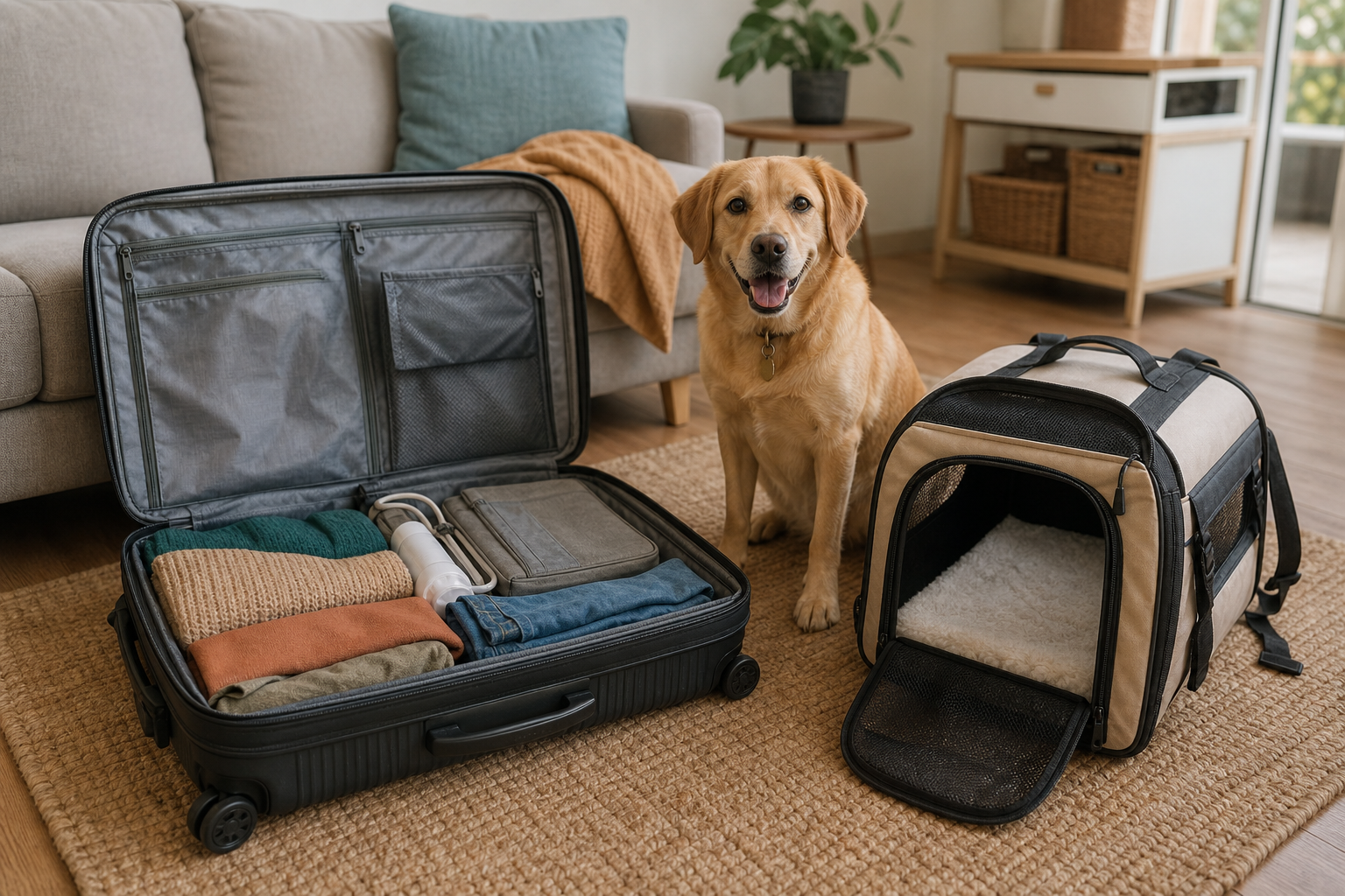 Vai viajar? Veja como deixar seu cachorro feliz e seguro enquanto você está fora